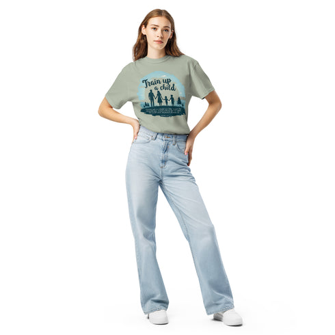 Train up a Child Christian Bible Verse T-Shirt